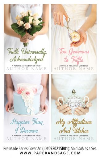 PreMade Series Covers ID#092021SB01 (The Austen Girls Series, Only Sold as a Set)