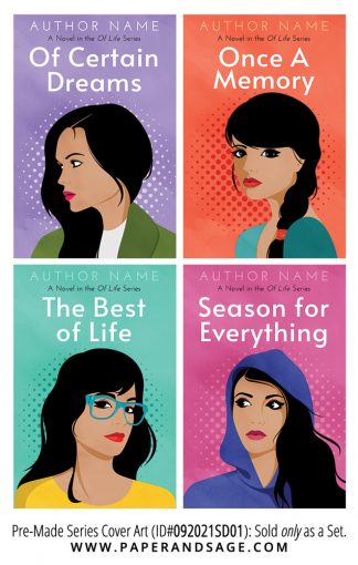 PreMade Series Covers ID#092021SD01 (Of Life Series, Only Sold as a Set)