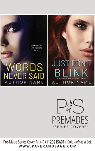 PreMade Series Covers ID#112021SA01 (The Secrets Series, Only Sold as a Set)