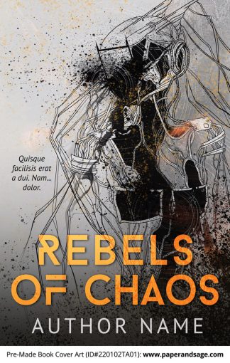 PreMade Book Cover ID#220102TA01 (Rebels of Chaos)