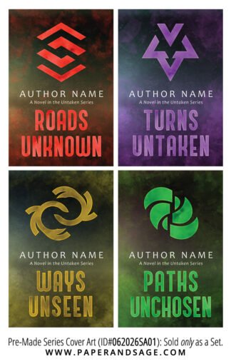 PreMade Book Cover ID#062026SA01 (Untaken Series)